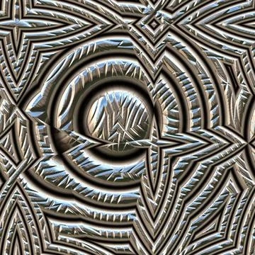 Seamless Sci-Fi background Sci-fi seamless wall background, It can also be... Stock Photos