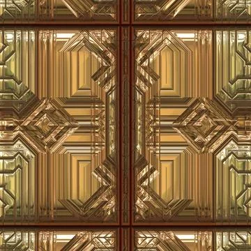 Seamless Sci-Fi background Sci-fi seamless wall background, It can also be... Stock Photos