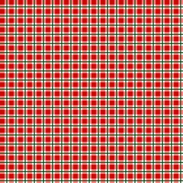 Seamless Scottish pattern with red and green color. New year and Christmas wa Stock Illustration