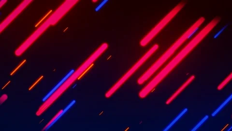 Seamless screen with fast moving bright lines Stock Footage 181867714