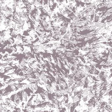 Seamless Scribble Brown And White Screen Print Texture Stock Illustration