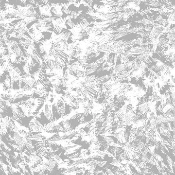 Seamless Scribble Grey And White Screen Print Texture Illustrazione stock