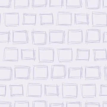 Seamless Scribble Square Background Illustrazione stock