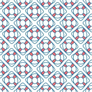 Seamless sea background Stock Illustration