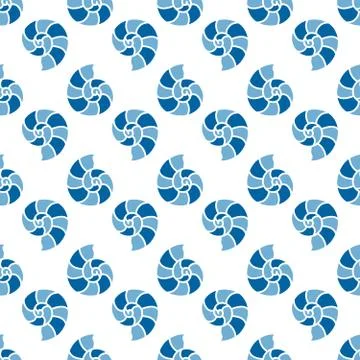 Seamless sea background Stock Illustration