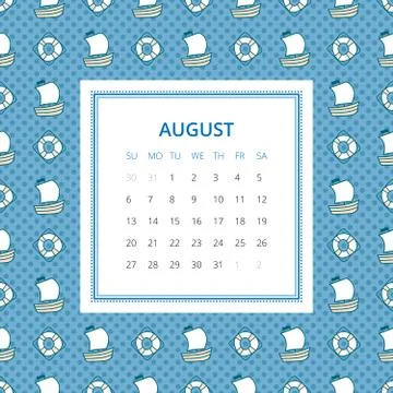 Seamless sea background Stock Illustration