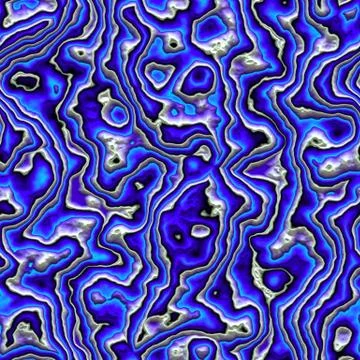 Seamless Sea Nacre  Pattern Stock Illustration