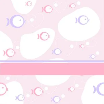 Seamless sea pattern, wallpaper Stock Illustration