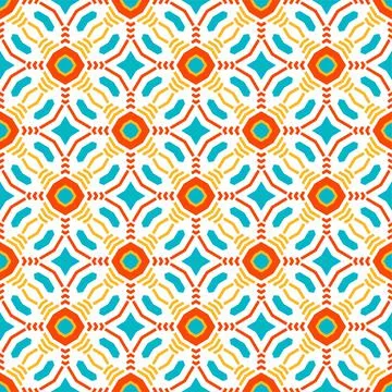 Seamless shape ornament. Abstract pattern modern design ready for print Stock Illustration