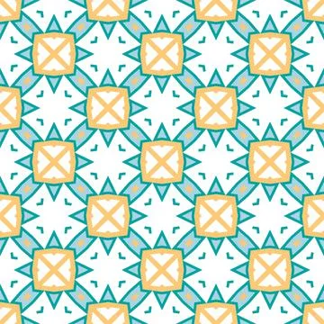 Seamless shape ornament. Abstract pattern modern design ready for print Stock Illustration