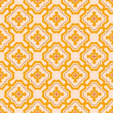 Seamless shape ornament. Abstract pattern modern design ready for print Stock Illustration