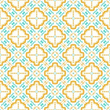Seamless shape ornament. Abstract pattern modern design ready for print Stock Illustration