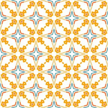 Seamless shape ornament. Abstract pattern modern design ready for print Stock Illustration
