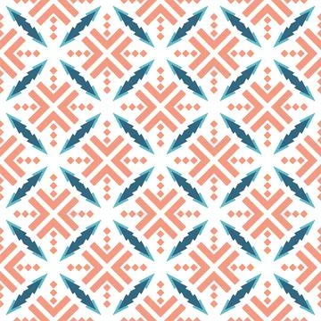 Seamless shape ornament. Abstract pattern modern design ready for print Stock Illustration