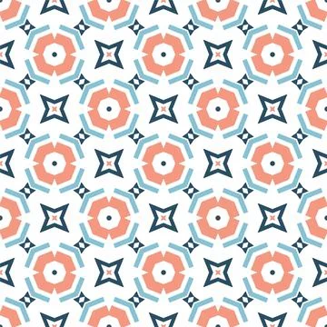 Seamless shape ornament. Abstract pattern modern design ready for print Stock Illustration