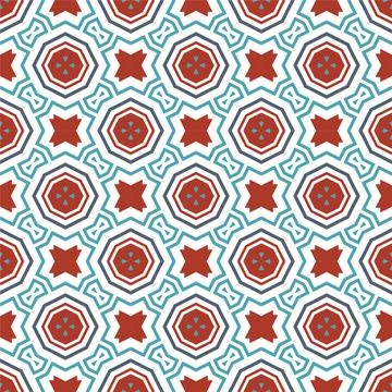 Seamless shape ornament. Abstract pattern modern design ready for print Stock Illustration
