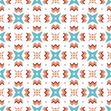 Seamless shape ornament. Abstract pattern modern design ready for print Stock Illustration