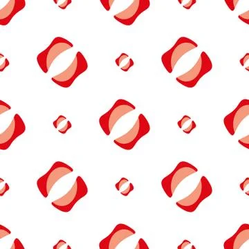 Seamless shape pattern Stock Illustration