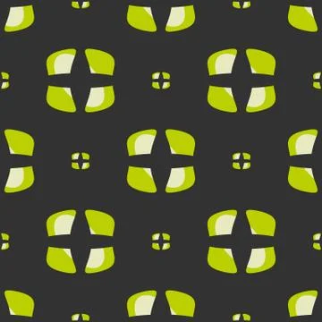 Seamless shape pattern Stock Illustration
