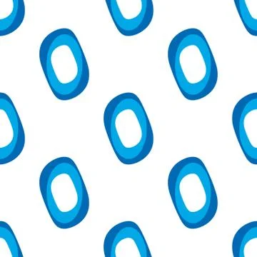 Seamless shape pattern Stock Illustration