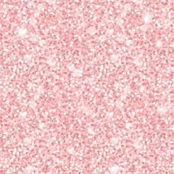 Seamless shiny glitter pattern for holiday, wedding. Texture with pink shiny Stock Illustration