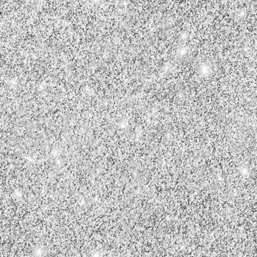 SEAMLESS silver glitter texture. Stock Photos