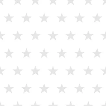 Seamless silver star shape pattern. Texture to print on cover paper or fabric Stock Illustration