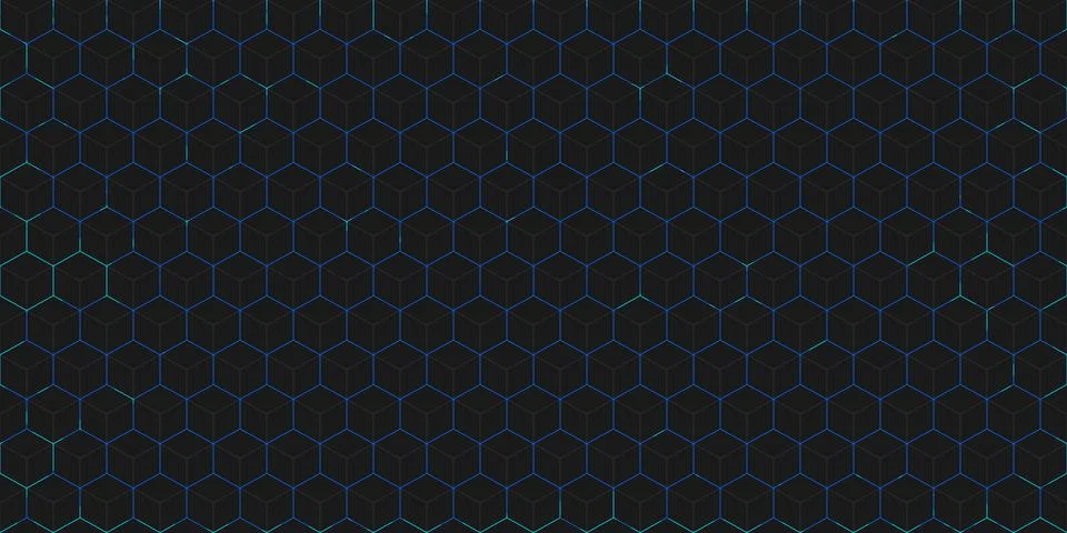 Seamless Simple Dark Abstract Background With Geometric Shapes Stock Illustration