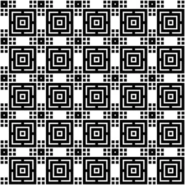 Seamless simple geometric pattern Stock Illustration