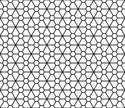 Seamless simple geometric pattern Stock Illustration