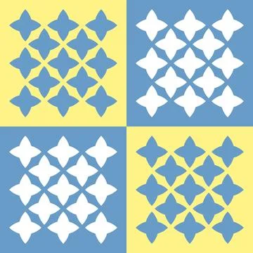 Seamless simple pattern mediterranean tile 스톡 일러스트