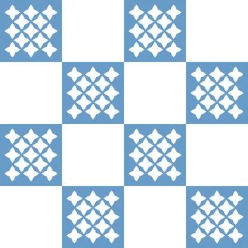Seamless simple pattern mediterranean tile Stock-Illustration