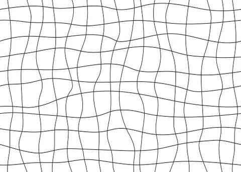 Seamless simple vector checkered striped endless ornament Stock Illustration