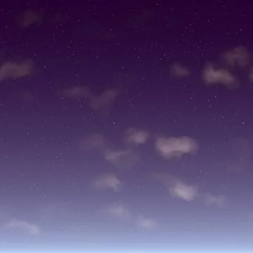 Seamless sky clouds texture, abstract air background Stock Illustration