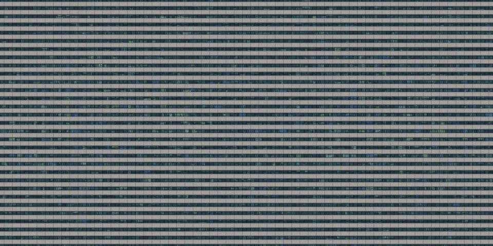 Seamless skyscraper windows texture. House background. Stock Illustration