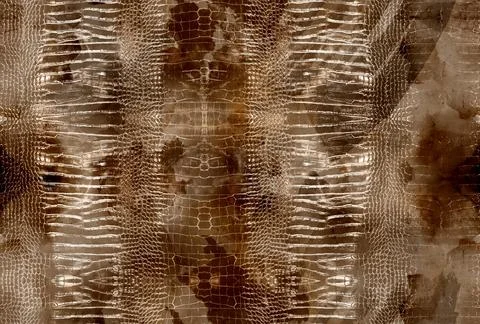 Seamless snake pattern design. イラスト素材