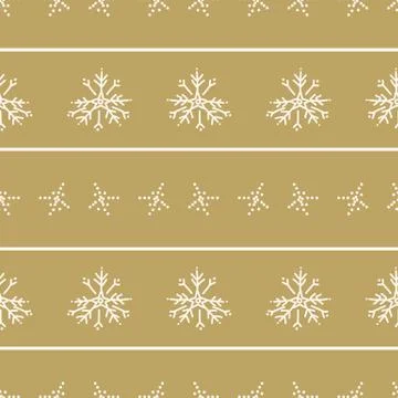 Seamless snow background stripe pattern. Simple gender neutral nursery festive Illustrazione stock