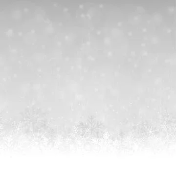 Seamless snow flakes background Stock Illustration