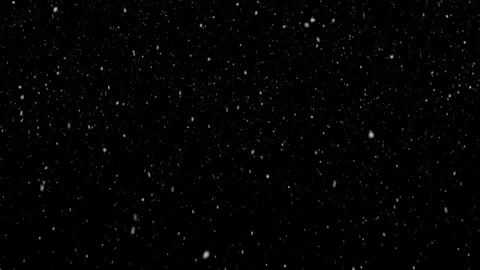 Seamless Snowfall Loop Animation  Variant 1 Stock Footage 333028990