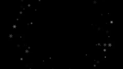 Seamless Snowfall Loop Animation  Variant 6 Stock Footage 333029016