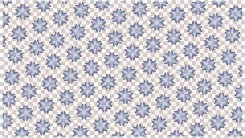 Seamless Snowflake Geometric Pattern on Soft Light Background Stock Illustration
