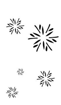 Seamless Snowflake Pattern Stock Illustration
