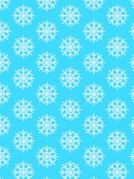 Seamless snowflake pattern. Vector illustration 스톡 일러스트