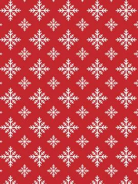 Seamless snowflake pattern. Vector illustration Stockillustratie