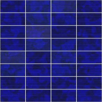 Seamless solar panel texture - dark blue Illustrazione stock