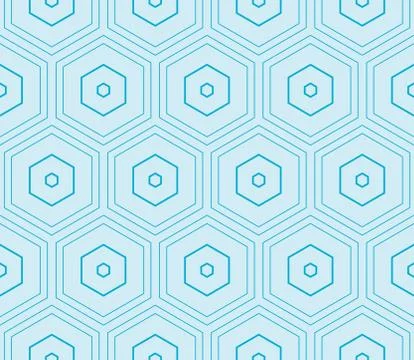 Seamless sophisticated geometric pattern based on repetitive simple forms Stock Illustration