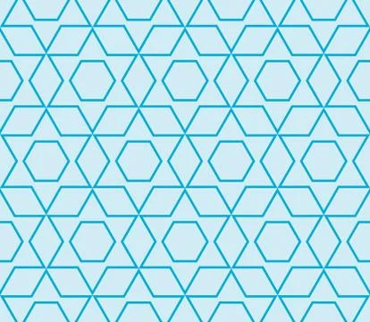 Seamless sophisticated geometric pattern based on repetitive simple forms Illustrazione stock