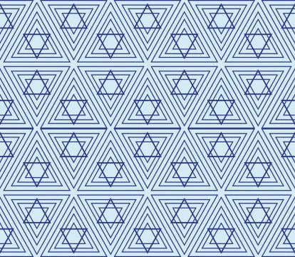 Seamless sophisticated geometric pattern based on repetitive simple forms Illustrazione stock