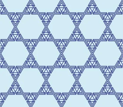 Seamless sophisticated geometric pattern based on repetitive simple forms Stock Illustration