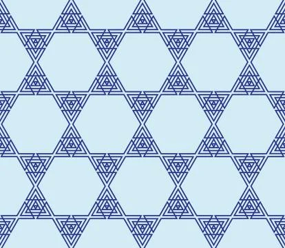 Seamless sophisticated geometric pattern based on repetitive simple forms Stock Illustration
